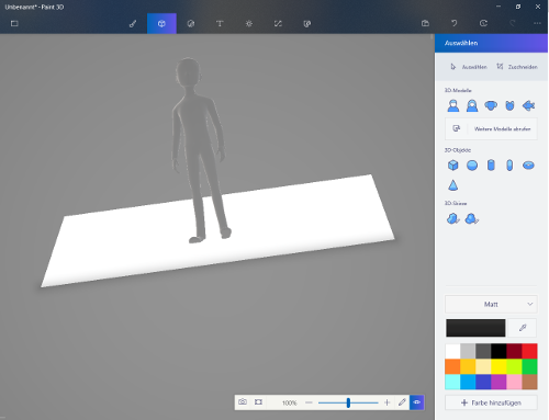 Paint 3d Programme Bildbearbeitung